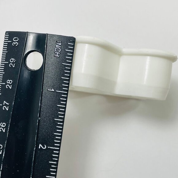 Christmas Tree Plastic Cookie Cutter White - Picture 6 of 6